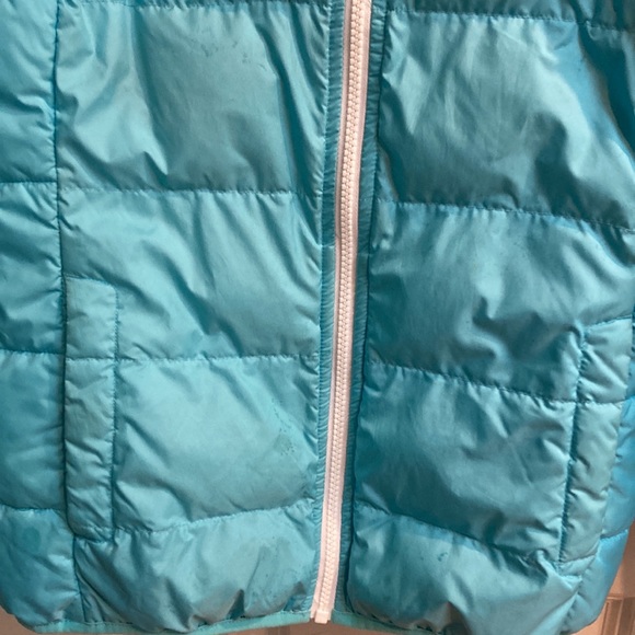 Girls North Face Down Puffer Jacket - Picture 5 of 7